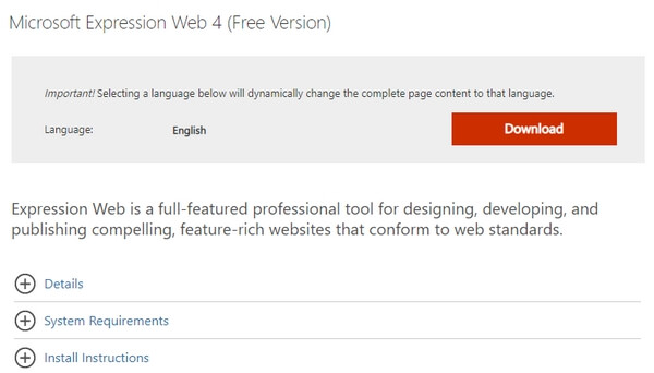 Microsoft Expression Web - լիարժեք մասնագիտական ​​գործիք