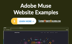 Adobe Muse ვებგვერდის მაგალითები