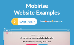 ตัวอย่างเว็บไซต์ Mobirise ที่ดีที่สุด