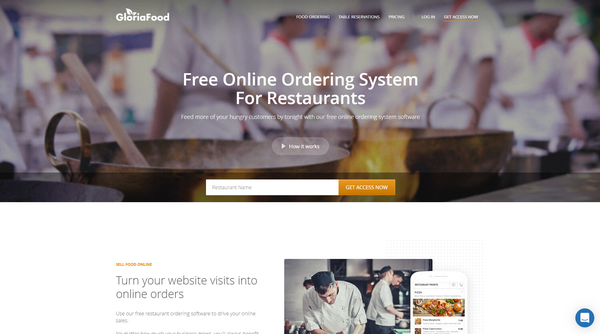 Gloriafood - Softuer për porositjen në internet të restoranteve