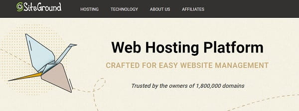 SiteGround - die maklikste WordPress-gedeelde hosting