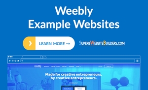 Trang web ví dụ Weebly