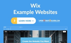 เว็บไซต์ตัวอย่าง Wix
