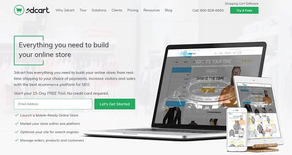 3Dcart - Softuer alternative i e-commerce