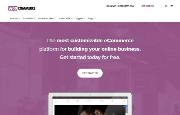 WooCommerce - էլեկտրոնային առևտրի խցիկ WordPress- ի համար