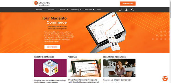 Platforma Magento - eCommerce për bizneset e vogla