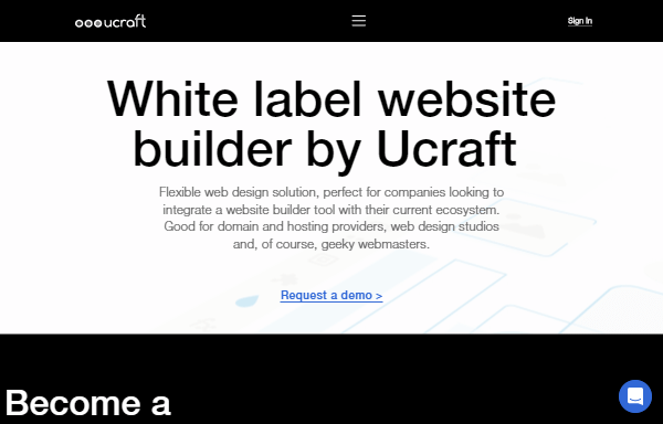 Ucraft White Label lausn