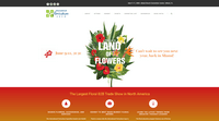 International Floriculture Expo - halimbawa ng website ng kaganapan sa WordPress