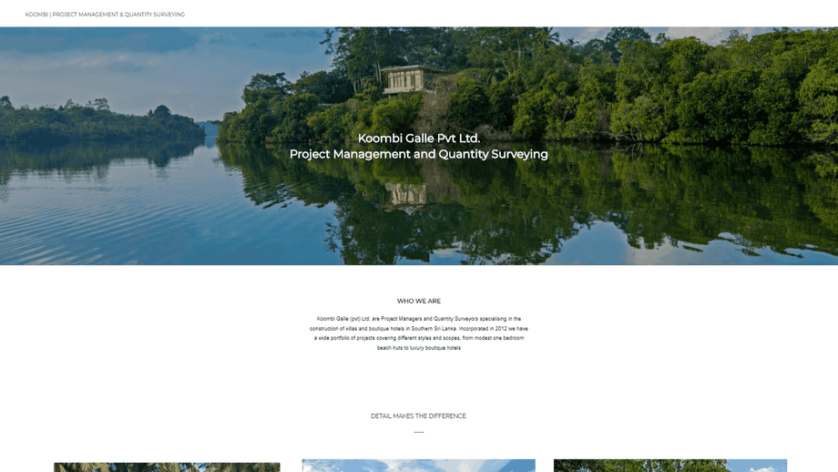Trang web Quản lý dự án và Nhiếp ảnh gia