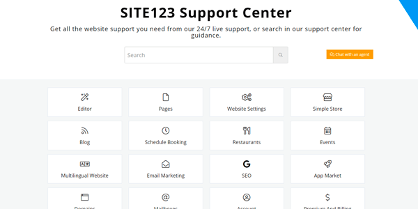 Trung tâm hỗ trợ SITE123